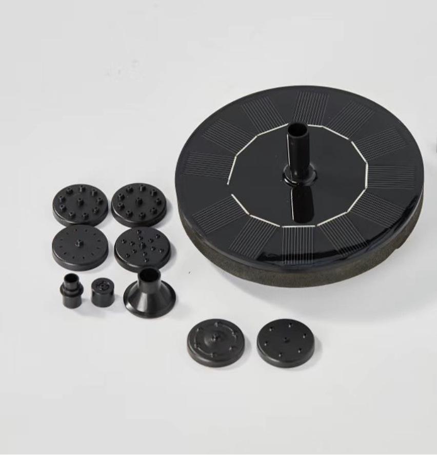 Мощный солнечный плавающий прудный фонтан для аэрации