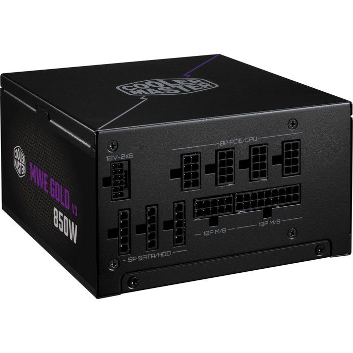 COOLER MASTER - MWE Gold 850W V3 FM ATX3.1 - Alimentation PC - 850W