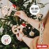 Decoration, Acrylic Hanging Ornament With Hole, Festive Numeral Pendant For  Fireplace, Door, Home Holiday Decorations,