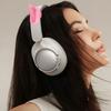 2 Pack Silicone Cat Ears Headphone Decorations Adjustable Headphone Accessories  Girls