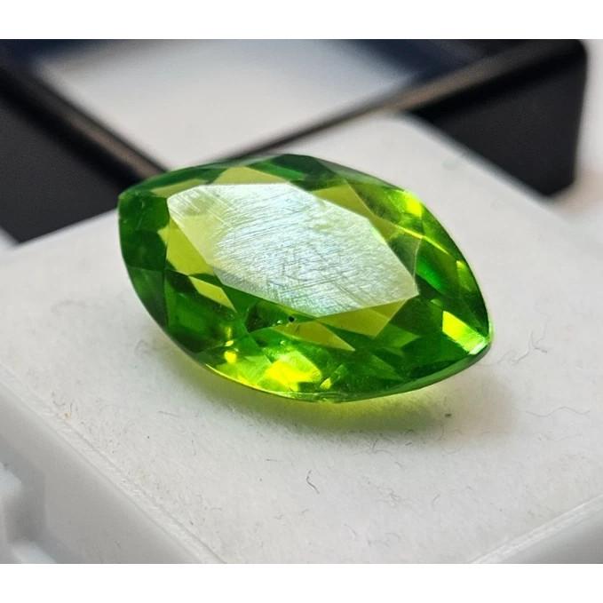 Natural Green Peridot Marquise Cut 10+ Ct Stunning Certified Loose Gemstone