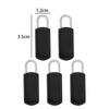 5Pcs Markers Metal Zipper Head Repair Kits Removable Clothes Zipper  for Luggage Purse Bags Clothes