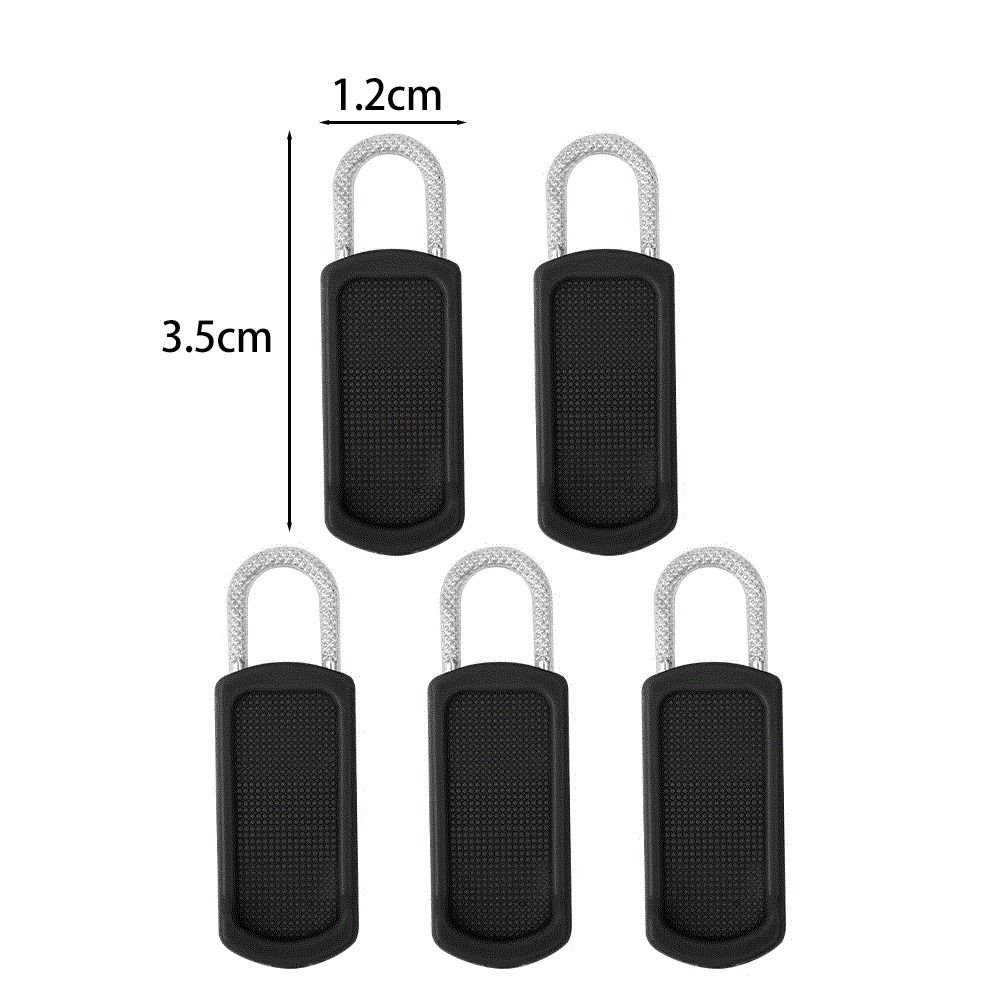 5Pcs Markers Metal Zipper Head Repair Kits Removable Clothes Zipper for Luggage Purse Bags Clothes