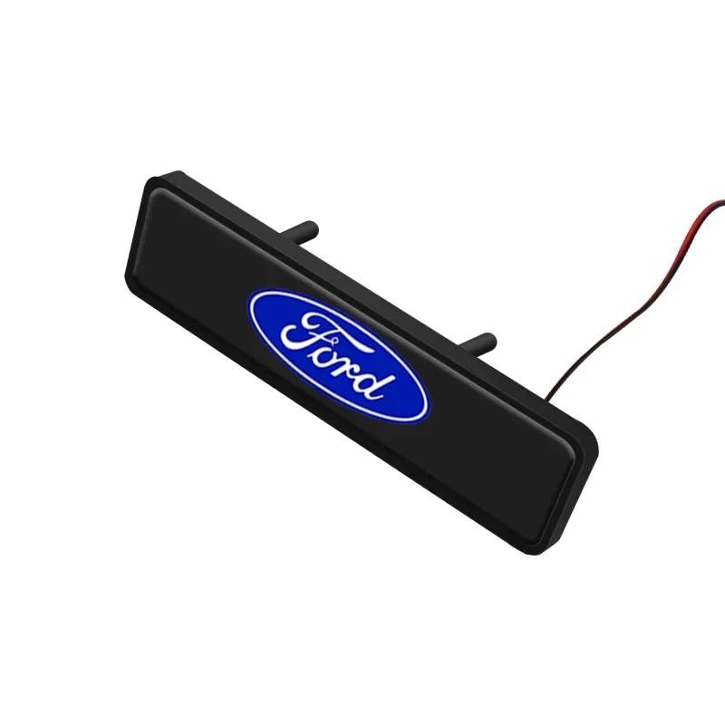 Новая автомобильная наклейка 2026 Новая 2025 Горячая Модифицированная светодиодная декоративная подсветка для решетки переднего бампера автомобиля Для Ford S Max Ford Focus Mk2 Mk3 Fie