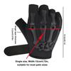 Fingerless Gloves Cycling Non-slip Half Finger Gloves for MTB Bike Outdoor Sports Exercise Skate Skateboard Roller Skating