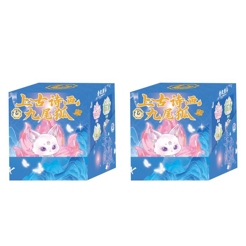 Новая серия «Поэзия и живопись Древних времен: Девятихвостый лис» Blind Box Изысканная игрушка Настольные украшения Mystery Box Подарок-сюрприз