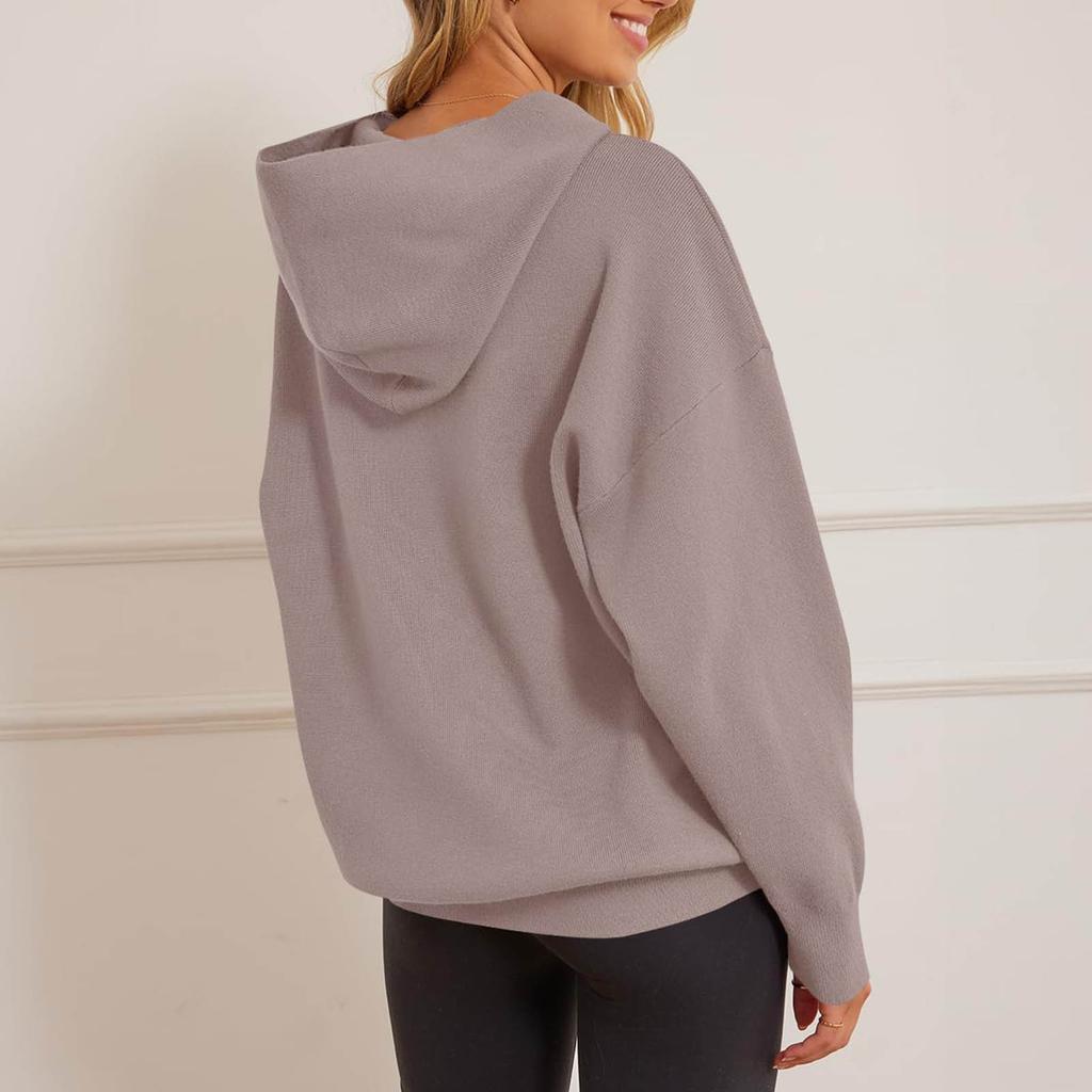 Womens Oversized Hoodies Fleece Sweatshirts Long Sleeve Sweaters Pullover Fall Clothes
