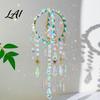 Sophisticated Balcony Decor Crystal Suncatcher Hanging Ball Prism Rainbow Maker Pendant Glittering Window for Garden Patio Backyard Car Home