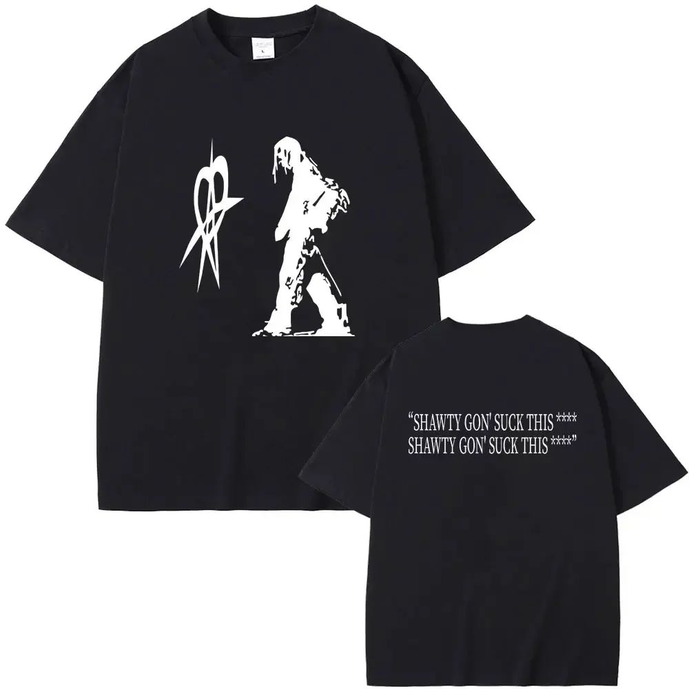 Playboi Carti Ken Carson AGC Album T Shirt Hip Hop Tee Shirt Streetwear Rapper Ken Carson Opium Merch Tour TShirt Unisex