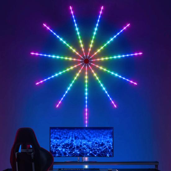 Светодиодная лента с поддержкой Bluetooth, управление через приложение, синхронизация звука и музыки, сверхяркий светодиод с несколькими режимами работы