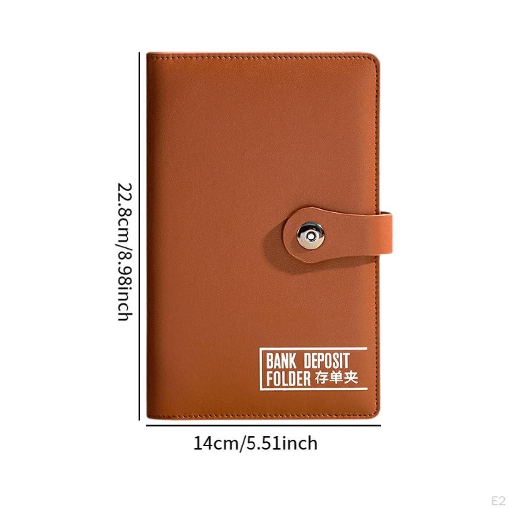 Переплет для блокнотов из искусственной кожи, многоразовые наличные, набивка для работы