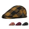 Клетчатая кепка мужская кепка Forward женская берет британская кепка Newsboy