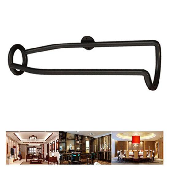 Железная винная полка в индустриальном стиле, простая установка, настенная винная полка, полка для хранения бутылок и банок для пива, железная полка