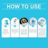 120g Toilet Cleaner Tablets Powerful Odor Eliminator Automatic Cleaning Descale Stain Remover For Household Toilet