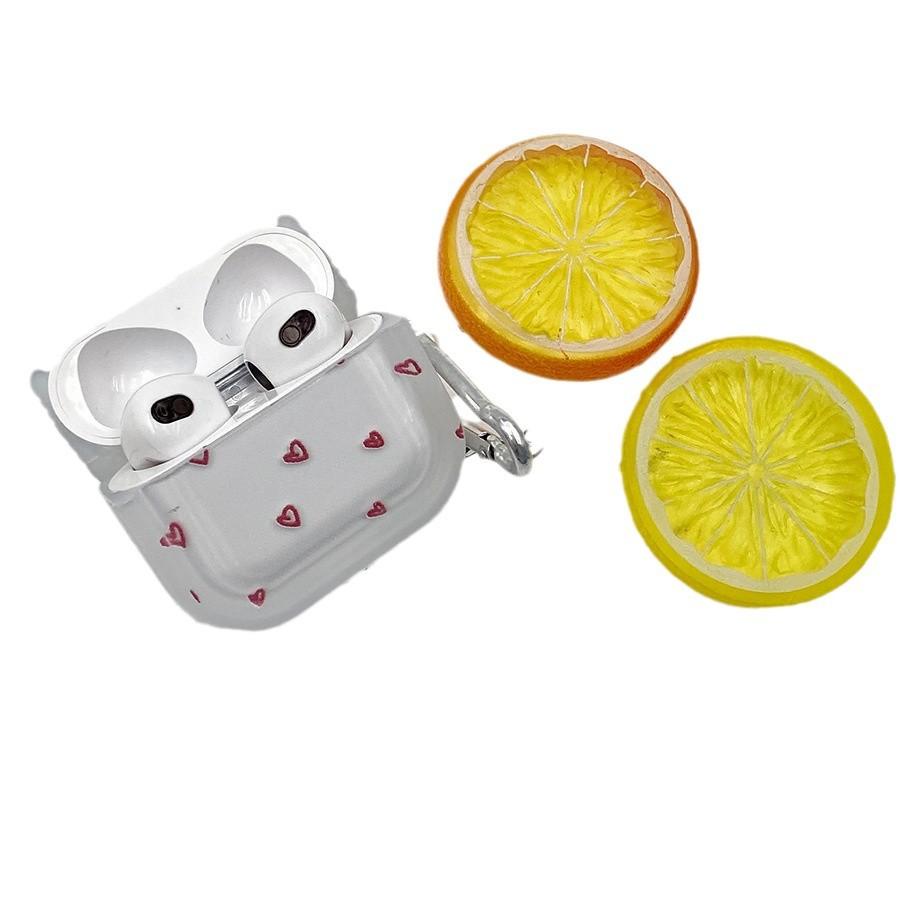 Simple love Apple Bluetooth headset protective cover earphone case is suitable for Apple 1st generation/1st generation wireless earphone cover