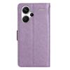 Flip case for Xiaomi Redmi Note 13 Pro+, Butterfly, purple