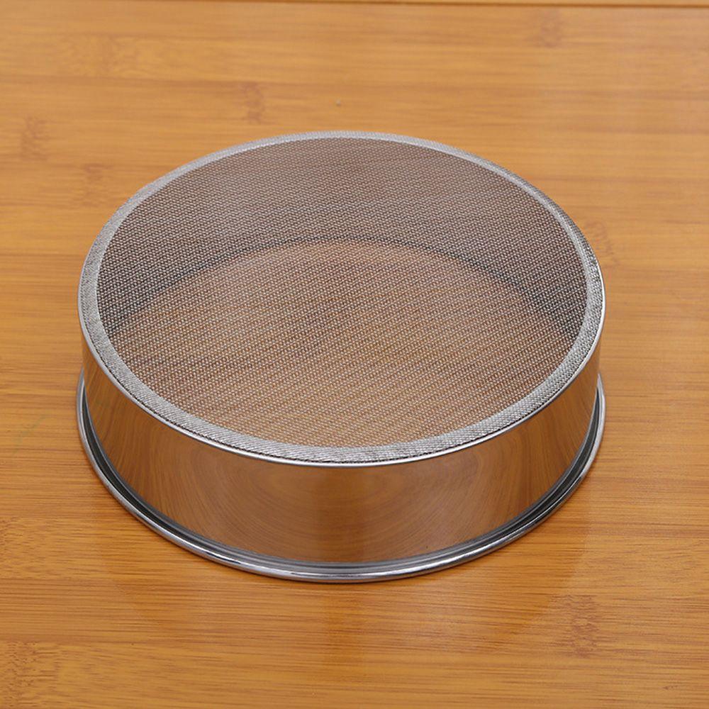 Cake Stainless Steel Kitchen Supplies Flour Sieve Sifting Powder Colander Sugar Filter Mesh