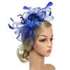 Bridal Tiara Women Fascinators Clip Fasshion Feather Hair Pins Headdress Wedding Party  Ladies Accessory Wedding Women Headwearr