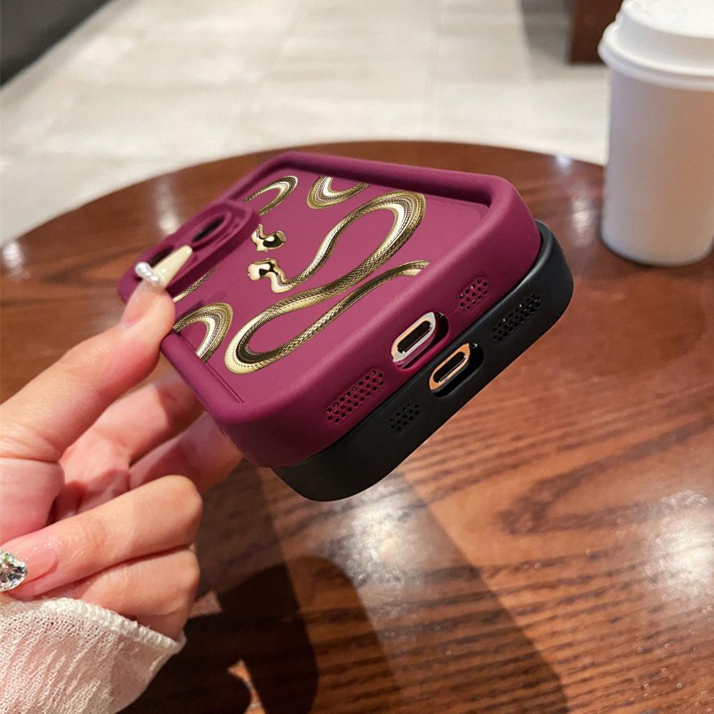 Мягкий чехол Sky Eye Ladder для Infinix Note 30 Hot 50 40 Smart 7 8 9 OnePlus Google Все модели Infinix Чехлы для телефонов Чехол NY25 Черный Золотой Змея дизайн