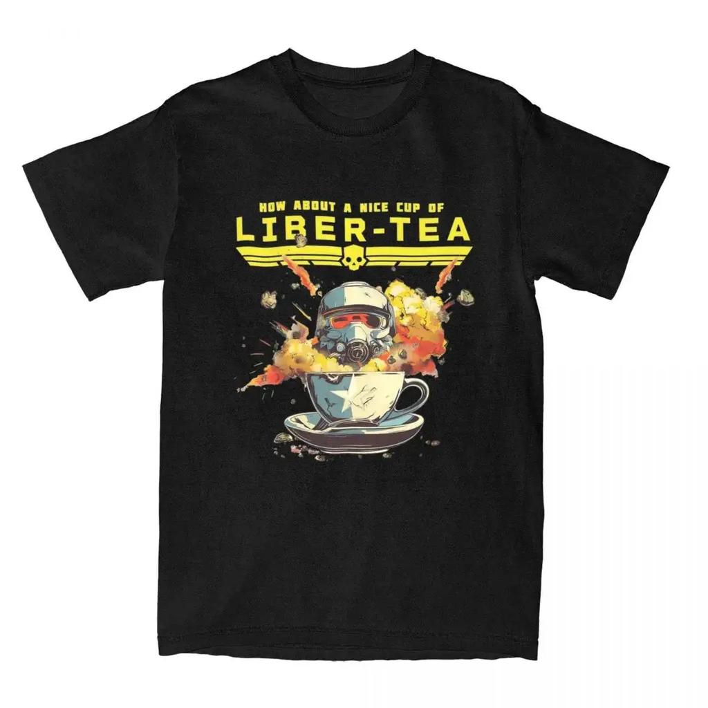 Футболки Helldivers 2 Malevelon Creek Veteran для мужчин, винтажная футболка из чистого хлопка с круглым воротом и коротким рукавом, одежда для вечеринок