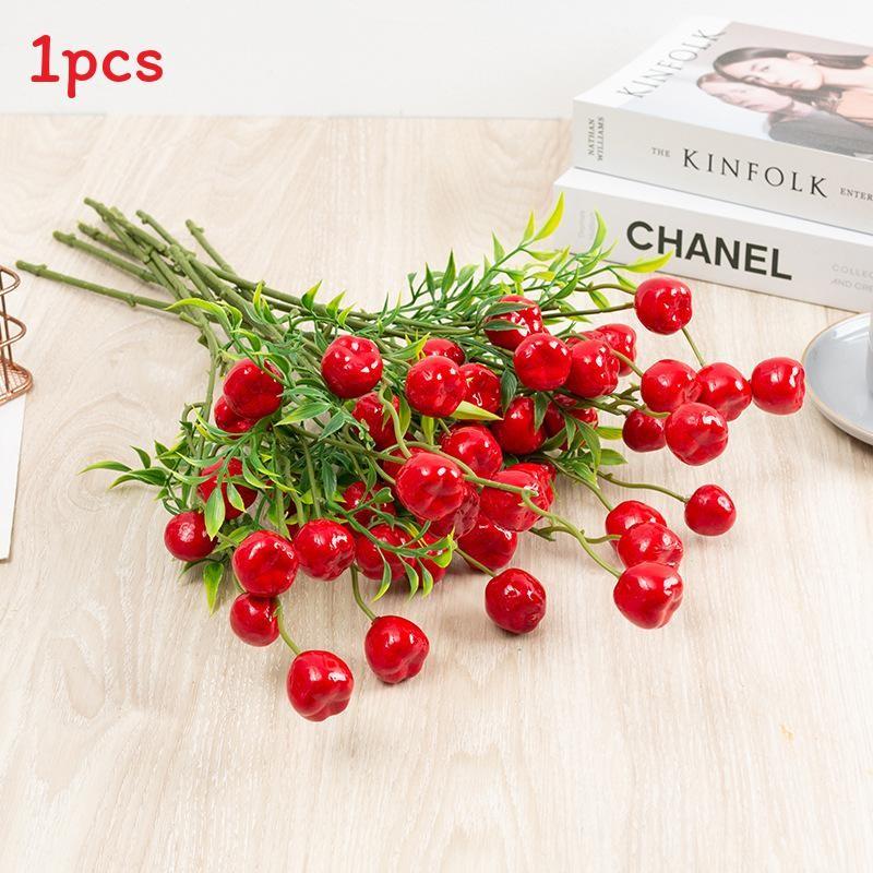 Оранжево-красный фрукт лимон пластиковый фрукт цветочная композиция подарок украшение