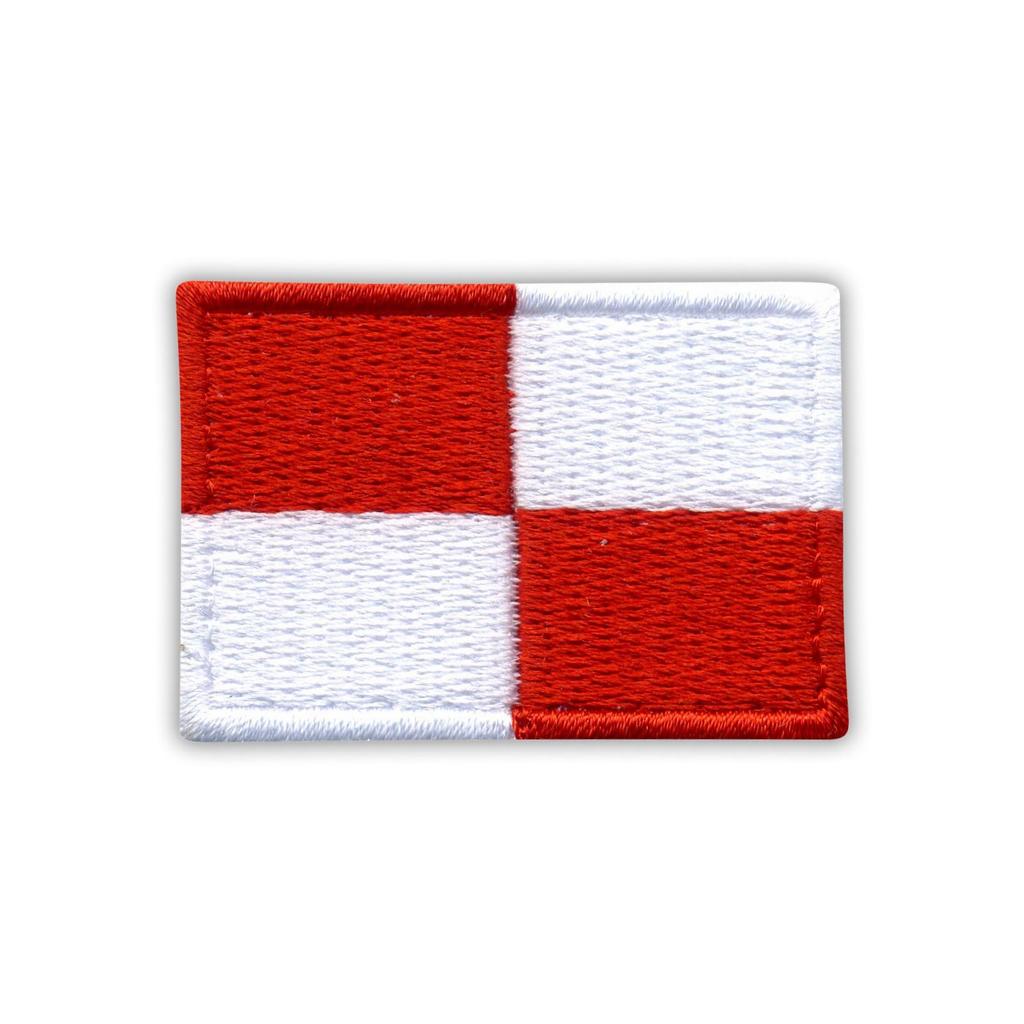 Patchion Flag Uniform - Magnetic Backing - Embroidered Patch/Badge/Emblem