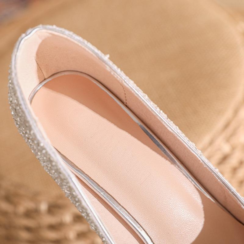 Новые стильные туфли на шпильках с острым носком, большие размеры и полнота, одинарные туфли, свадебные туфли с кристаллами