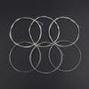 Acoustic Classical Guitar Strings Nylon Silver Plated Copper Alloy Wound, 6pcs Set (.028 .043)