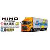 Aoshima Bunka Kyozai 1/32 Heavy Freight Series No. 10 Hino Profia FW Nippon Express Pelican Delivery Plastic Model