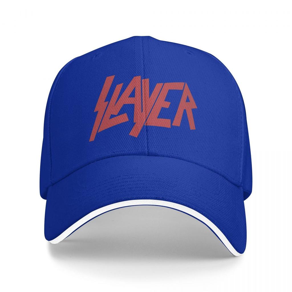 Унисекс Бейсболки Эмблема Хэви-метал группы Slayer Уличная одежда для улицы Летние Спортивные Бейсболки Кепка в стиле хип-хоп Кепки