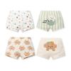 Children Girls' Underwear 4pcs Printed Panties
