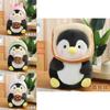 Adorable Cartoon Penguin Plush Toy Soft Stuffed Doll For Girls Birthday Gift