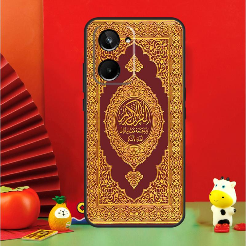 Священный Коран Арабский Для Realme 10 11 12 13 14 Pro Plus 15 GT7 Pro GT6 C65 C67 C63 C61 C55 C51 C53 C35 C75 Чехол