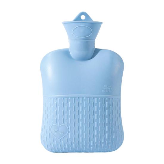 1000ML PVC Hot Water Bottle Leak-proof Hot Cold Compress Hot Water Bag