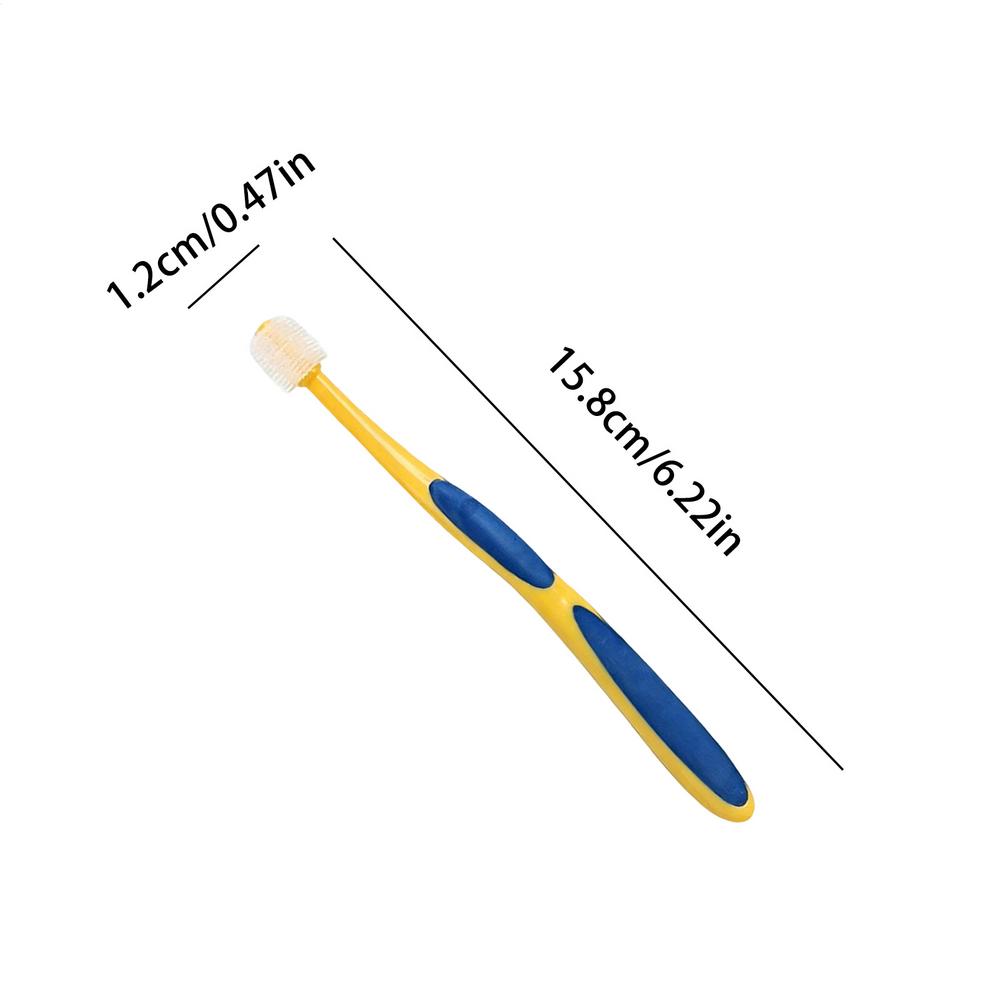 Cat Toothbrush Teeth Cleaning Tool Dog Toothbrush for Hygiene Health Bad Breath Puppy Kitten Senior Small Large Breed Pet