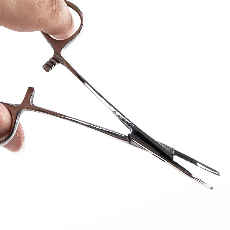 Hand Tool Hemostatic Forceps Pet Hair Clamp Fishing Locking Pliers Epilation