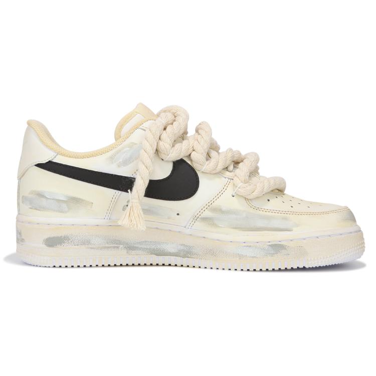Nike Кроссовки Nike Air Force 1 Low Skateboard Мужские Бежево-Желтые CW2288-111(Команда24-)