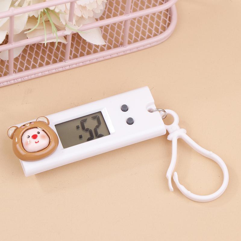 Портативные бесшумные цифровые электронные часы для студентов, экзаменов, учебы, библиотеки, мини-карманные часы с зеленой подсветкой, ЖК-дисплей