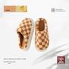 Plaid Plush Cotton Slippers