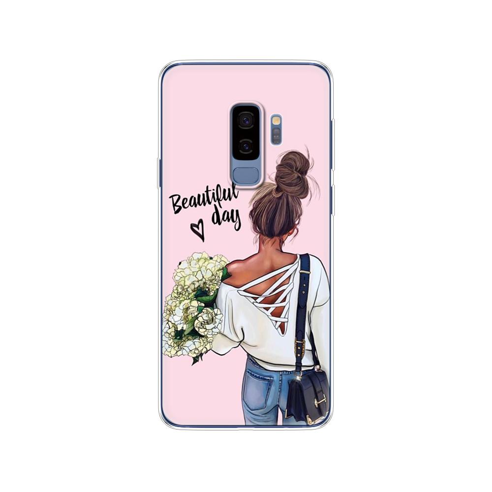 Мягкий силиконовый чехол TPU для Samsung Galaxy S9/S9 PLUS, чехол для Samsung S9/S9 plus, защитный чехол для телефона