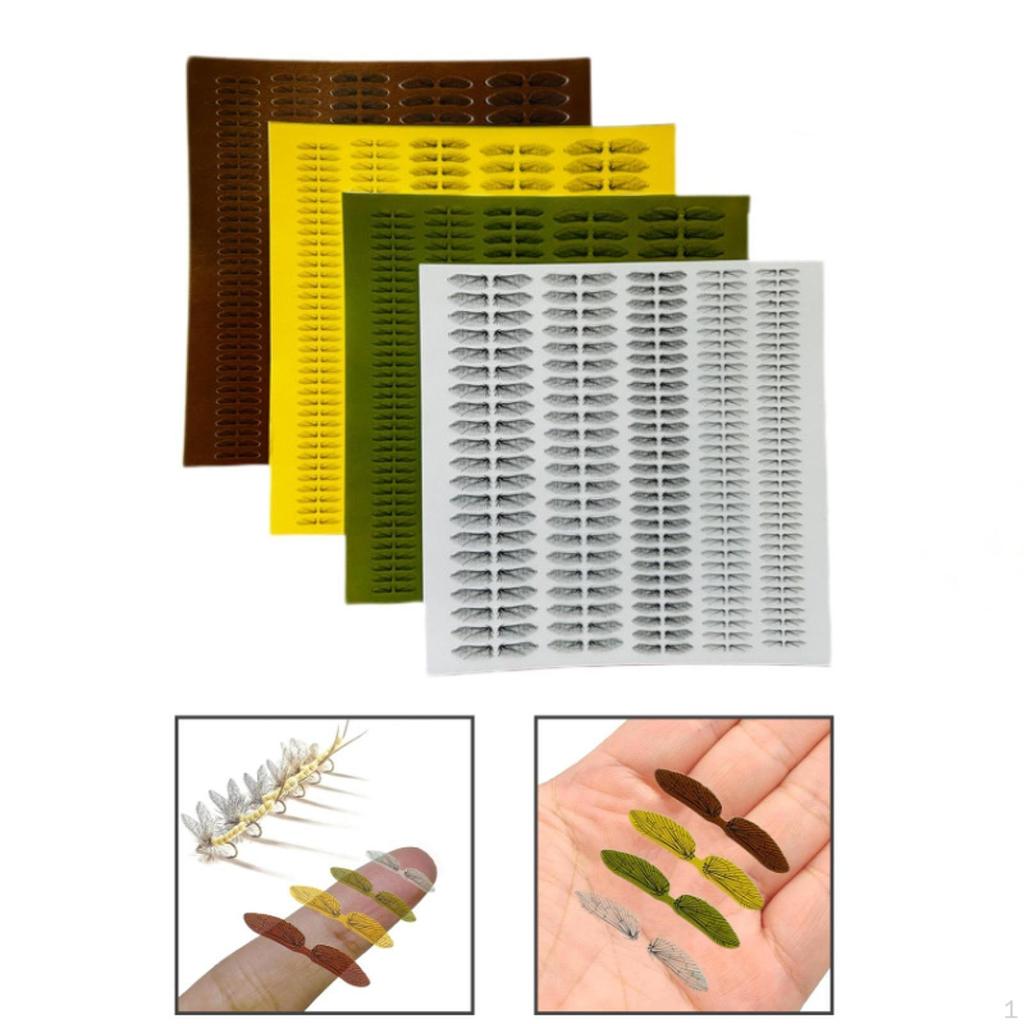 Бионическое крыло для изготовления наживок для вязания мушек. Материалы для самостоятельной рыбалки.