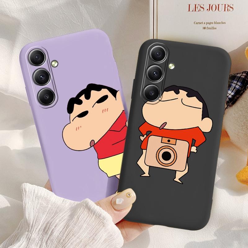 Funny Cartoon Case For iPhone Samsung A55 S24 FE S25 M35 A06 Xiaomi Redmi Note 13Pro 14C Huawei Honor Realme Shockproof Anti-Scratch Matte Phone Cover