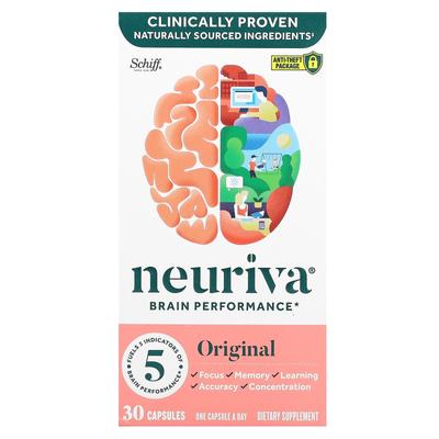 Neuriva Brain Performance, Оригинал, 30 капсул