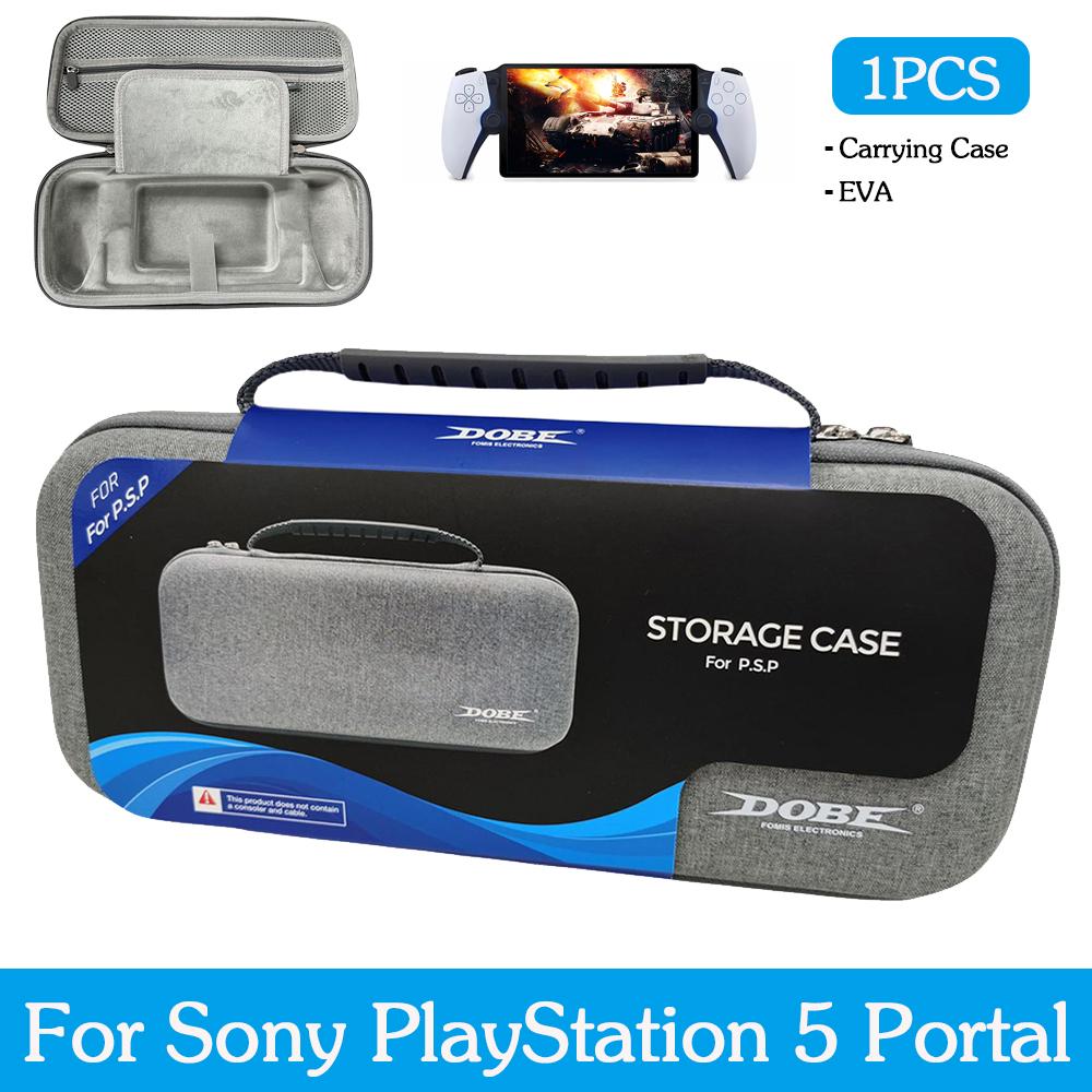 Сумка-чехол для переноски PS5 Portal для Sony PS5 PlayStation Portal Player Ударопрочный защитный дорожный чехол Сумка для хранения Аксессуар