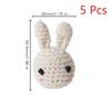 1Pc Customized Baby Teether Wooden Bracelet Crochet Rattle Toys BPA Free Crochet Lemon Bunny Rodent Rattle Newborn Toys Gift