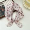 53*53cm Silk Scarves for Woman Fashionable Pattern Smooth To The Touch Spring Summer Sun Protection Silk Scarf