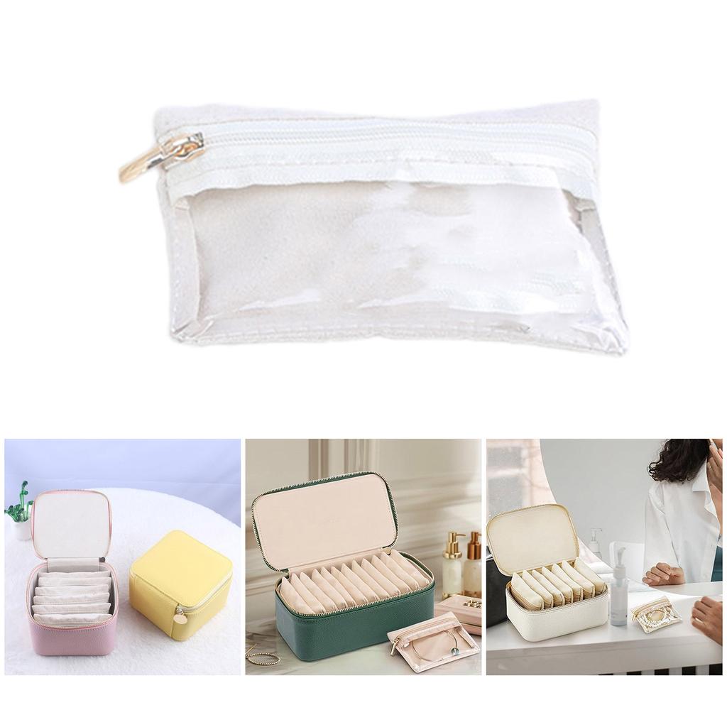 Compact Jewelry Storage Bag Contemporary Jewelry Packaging Bag Handy Storage Container for Jewelry Collector
