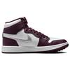 Кроссовки Air Jordan 1 High Golf Bordeaux Унисекс Красный Белый Металлик-Серебристый DQ0660-103