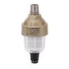 G12in Translucent Water Drain Valve Automatic Coolant Drainer Compressed Air Filter Floating Ball