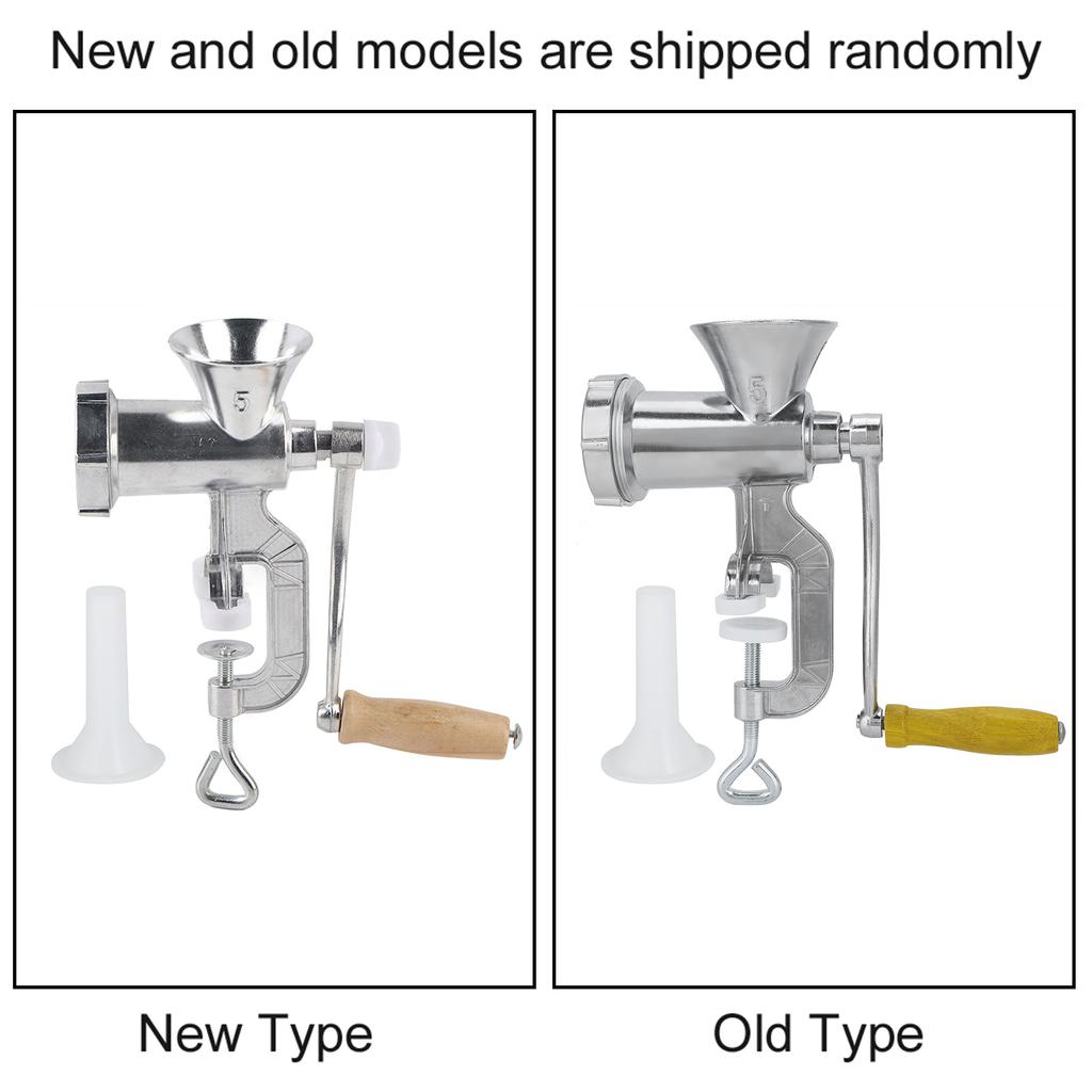 Household Aluminum Alloy Manual Sausage Meat Grinder Pepper Spice Grinding Machine Kitchen Tool